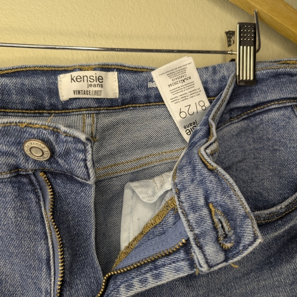 Women's Blue Kensie Jeans Vintage Luke Size 8/29 - Picture 7 of 16